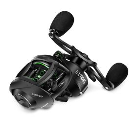 Double Wire Cup Left And Right Hand Drip Wheel (Option: GS Black Green 811-Left Hand)