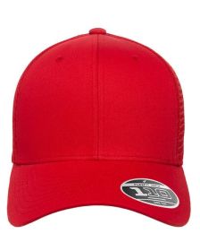 Adult 110® Mesh Cap - BLACK - OS (Color: Red, size: OS)