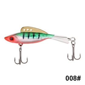 FISHKING Ice Fishing Bait Bait Lure Lure Treble Hook Jig Hook (Option: 008-8G)